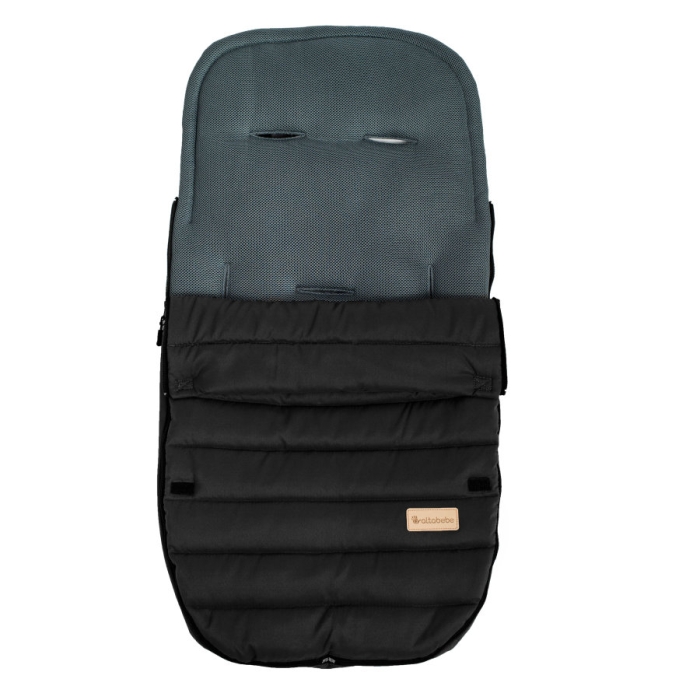 Altabebe Sommerfußsack Air schwarz